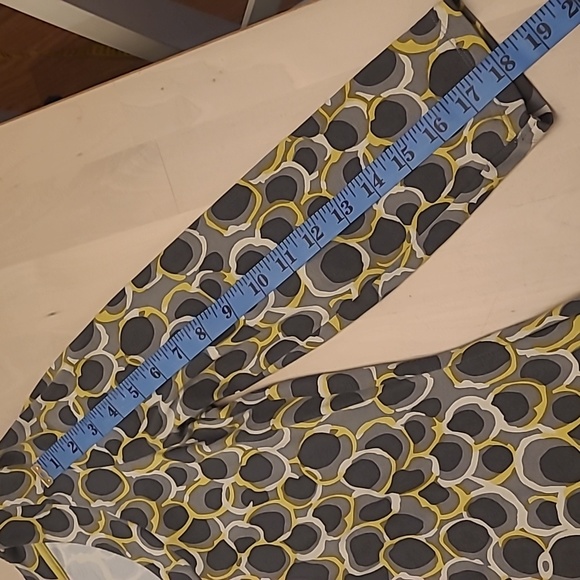 EUC Boden Mod Print Mini Dress Grey, White, Yellow - Picture 8 of 15